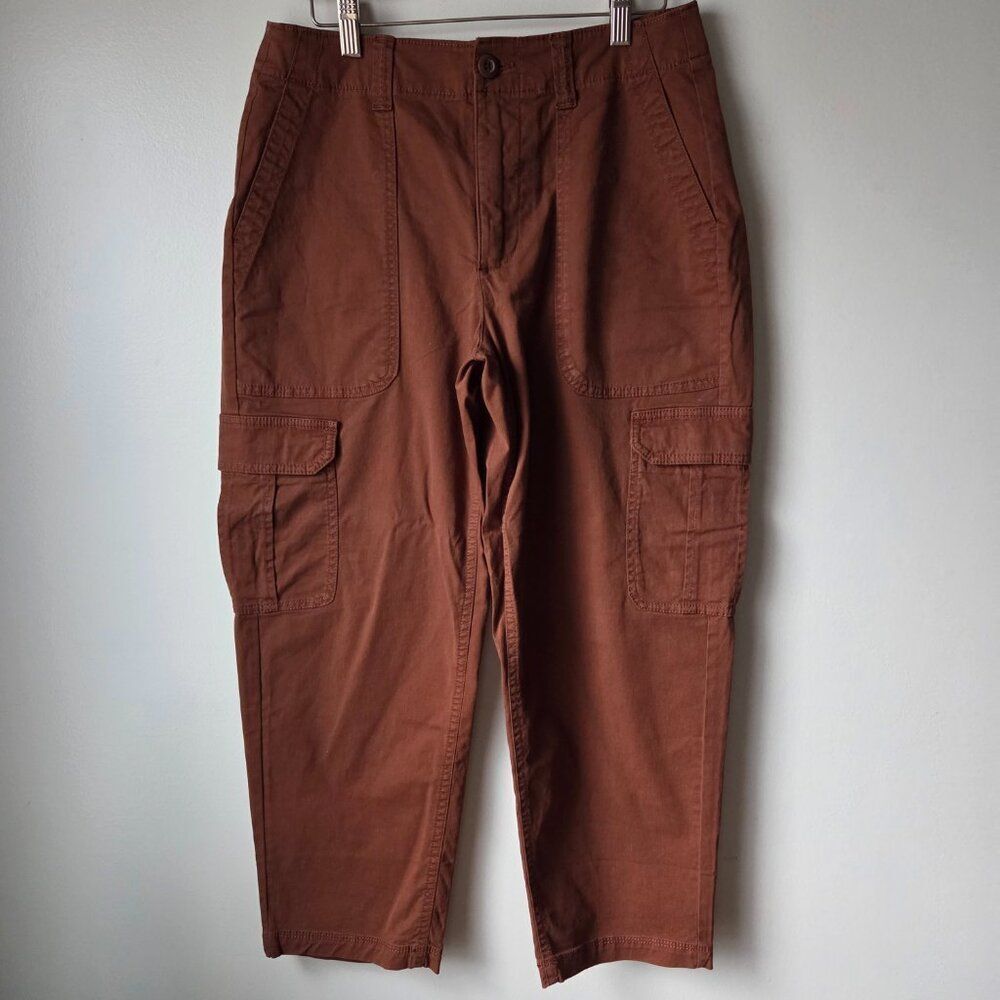 WORN ONCE OLD NAVY RUST OG CHINO SIZE M PETITE